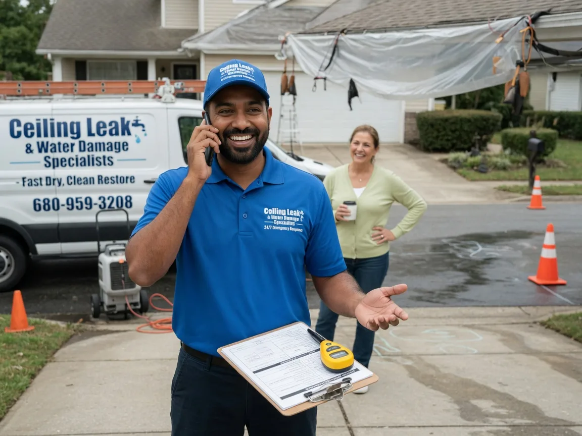 Ceiling Leak Cleanup Hannibal, MO FAQs